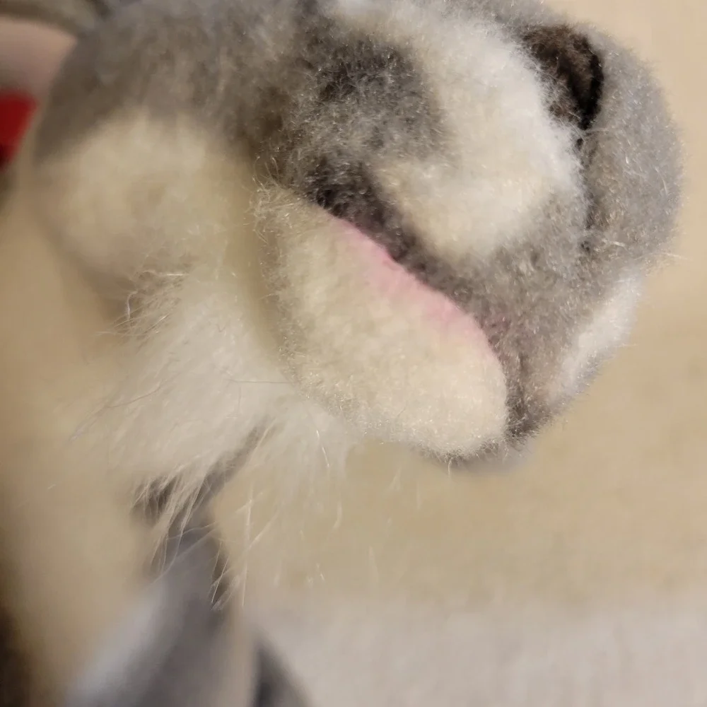 Tiger Tale Toys Mountain Goat Plush Kids 21in Gray Good Realistic Stuffed Animal